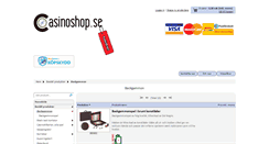 Desktop Screenshot of casinoshop.se